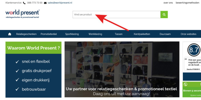 Zoeken op worldpresent.nl
